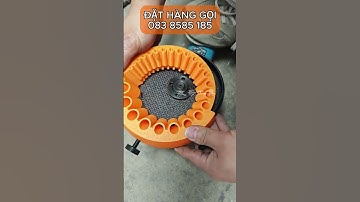 Dụng cụ hỗ trợ mài mũi khoan lắp máy mài cầm tay