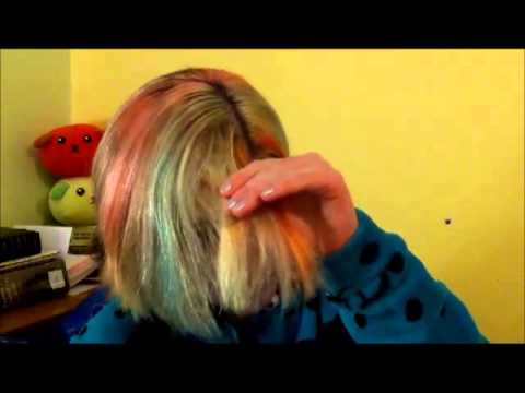 Swimming with dyed hair - YouTube