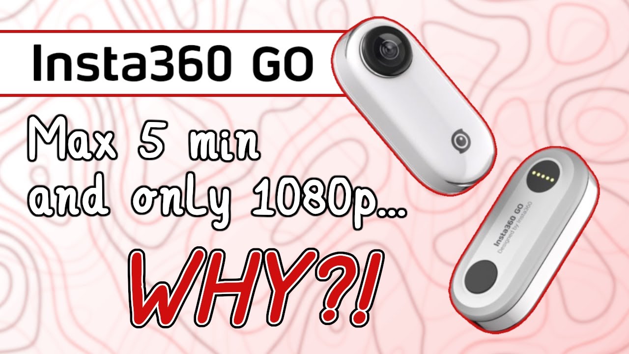 The Insta360 GO's 5 minute recording limit. Why? + Solution! (How to record  for more than five min.)