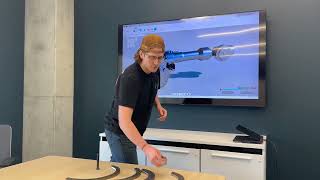 Group 8 Capstone project Honda robot arm rigging frame