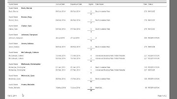 Reports Wizard Overview