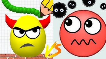 Draw To Smash VS Hide Ball -  ios gameplay android game walkthrough apk all levels #1