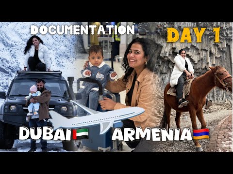Our long-awaited trip 🥹🇦🇲ARMENIA Day 1 | How to manage a parrot easily | Dubai To Armenia