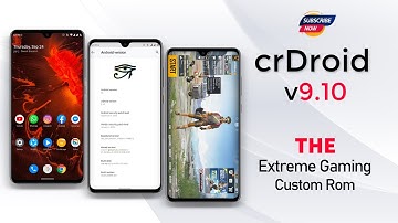 crDroid v6.10 । The MostPowerful Android 10 GAMING ROM ।
