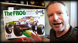 Unboxing the Tamiya 1/10 scale Frog on the ORV Chassis