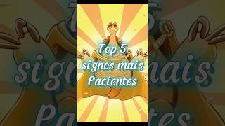 Top 5 Signos Mais Pacientes