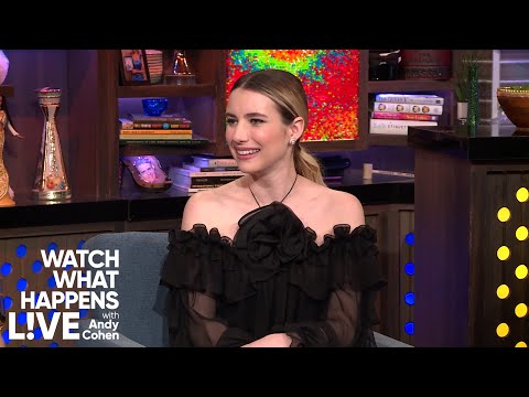 Emma Roberts Saw Lea Michele in Funny Girl | WWHL