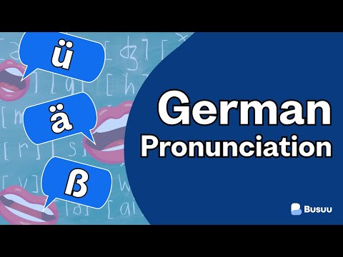 वीडियो: जर्मन शब्दों का उच्चारण कैसे करें