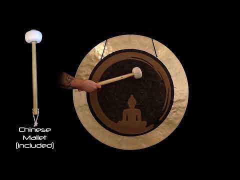 38" Buddha Wave Deep Breath Gong (Example) | Gongs Unlimited
