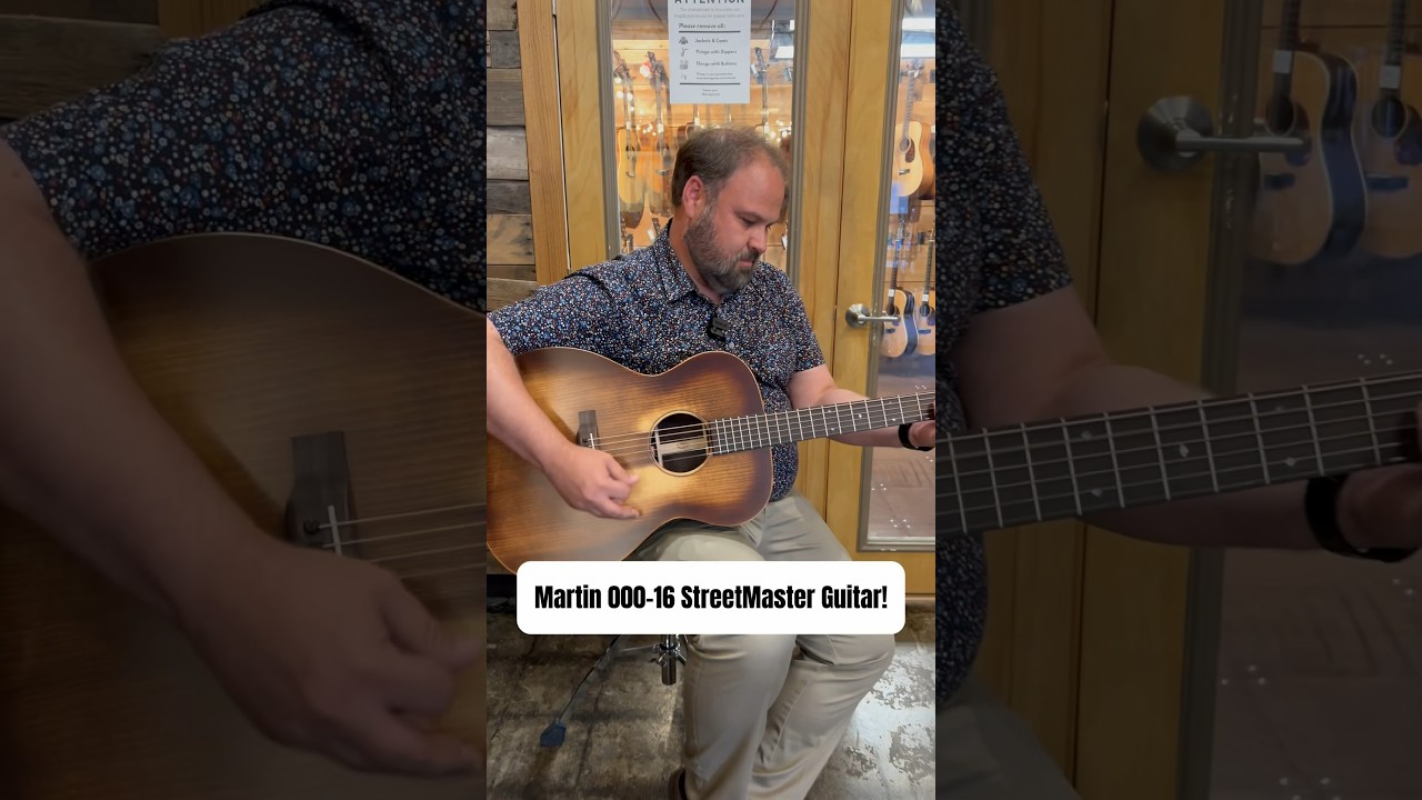 Check out this 000-16 StreetMaster from Martin Guitars Check out this 000-16 StreetMaster from Martin Guitars
