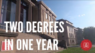 College of Public Affairs program combines two degrees