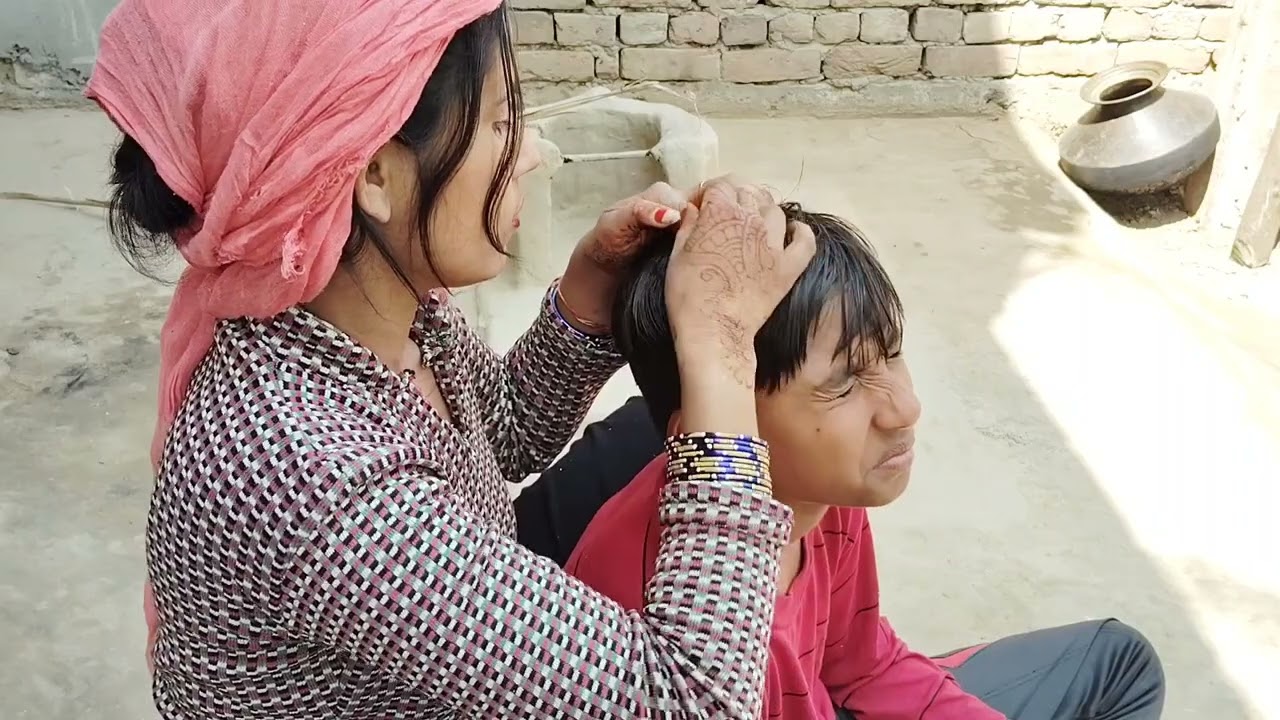 Tarun Nitpicking / nitpicking in short hair / short hair nitpicking