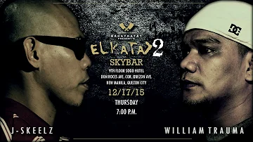 Bahay Katay - J-Skeelz Vs William Trauma - Rap Battle @ El Katay Dos ( Video Invitation )