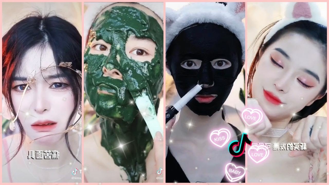 Chinese Skincare Routine Tiktok 💦 ✨ Makeup Removal and Skincare 🌸 ASMR Part 6