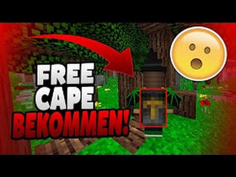 Wie man ein kostenloses Minecraft Cape bekommt, das jeder 