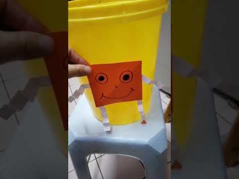 Square Robot Craft for preschoolers - YouTube
