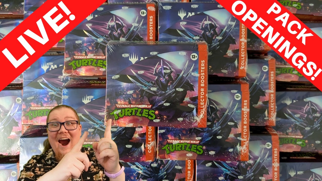 🔴LIVE! MTG Rip & Ship w/ Clint | Teenage Mutant Ninja Turtles & A Wide Variety of Packs | 3/4