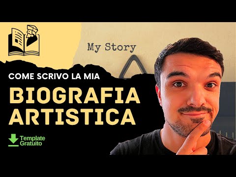 Come Scrivere la Biografia Artista Professionale | Tutorial + Template 2020