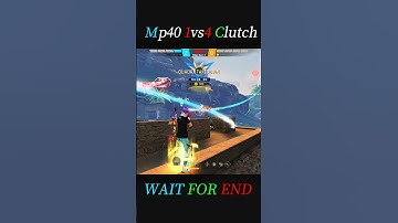 Grandmaster Cs Rank Player Mp40 1vs4 clutch #freefire #foryou #freefireclips #shortfeed #shorts