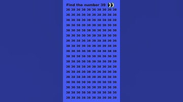 Find the number 39