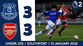 SIMMS BAGS BRILLIANT BRACE IN SIX-GOAL THRILLER! | PL2 HIGHLIGHTS: EVERTON U23 3-3 ARSENAL U23