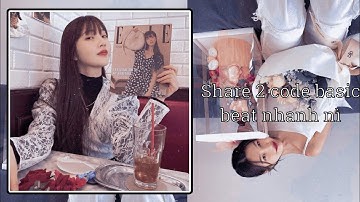 Share 2 code basic beat nhanh nì 💞💗✨ #8 (có cả xml và qr)