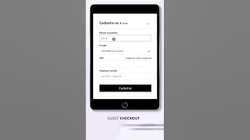 Guest Checkout - A otimização do checkout para a loja virtual