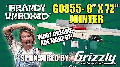 "Unboxing the Grizzly Jointer: First Impressions & Setup Tips!"
