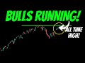 Bulls running all time highs around the corner