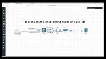 Data Filtering and File Blocking profile on Palo Alto