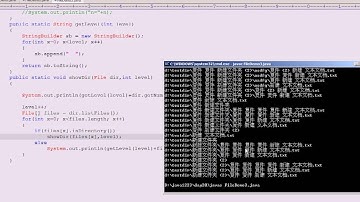 黑马程序员 毕向东 Java基础视频教程第20天 08 IO流列出目录下所有内容 带层次