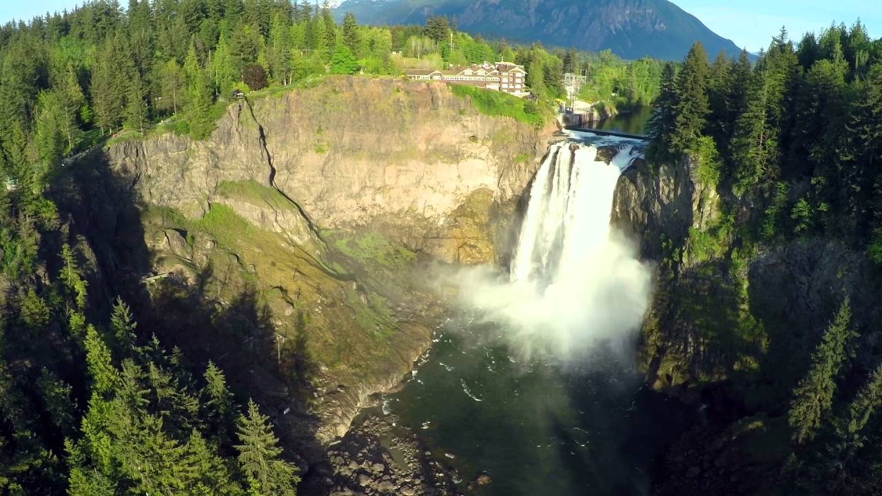 2016 Snoqualmie Falls by Drone - YouTube
