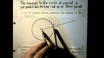 2012 Leaving Cert Maths OL P2 Q5A (Geometry)