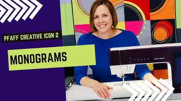 PFAFF creative icon 2 Monograms in Sequence Creator