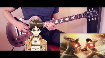 Shingeki No Kyoshin Opening 3 Guitar Cover / Linked Horizon Shinzou wo sasageyo!