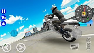 Police Bike City Simulator - Android Gameplay screenshot 3
