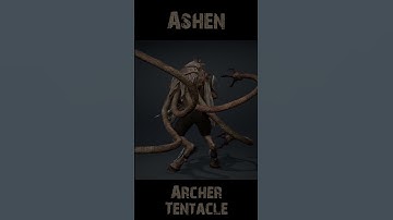 Ashen Archer Tentacle 360 #character #rogerkint #3d #animation #gaming #unity #unreal #ashen