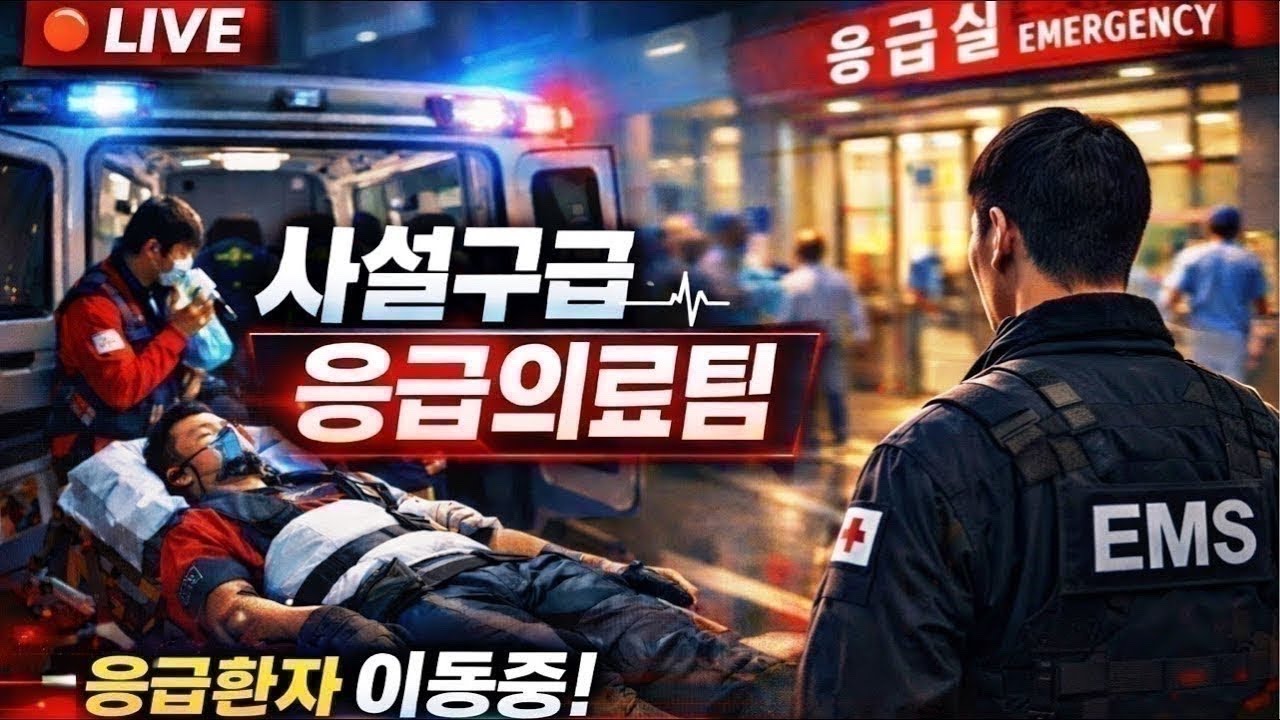 아주대병원 응급실 전원이송 #구급차 #사설구급차 #응급실 #응급환자 #ambulance #emergency #아주대병원