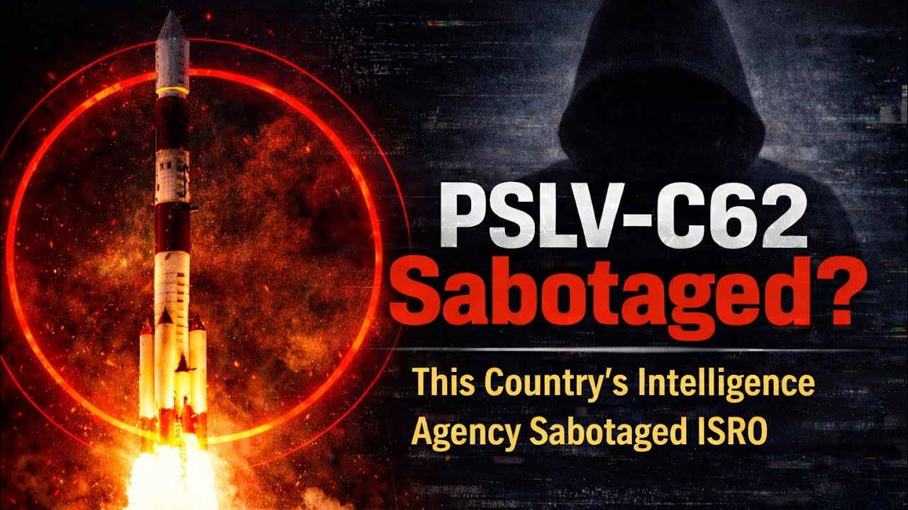 ISRO PSLV-C62: हादसा या कोई बड़ी साज़िश? | Accident or Sabotage? TDS-01 Mystery |
