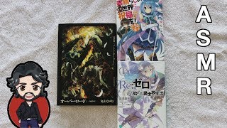 ASMR - Japanese Light Novel Haul [Whispering]