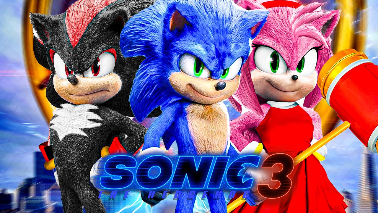 Sonic 3: O Filme, previsto para chegar nos cinemas até 2024, terá Shadow  The Hedgehog