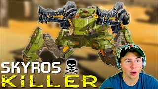 I Built The ANTI-Skyros Spider Jaeger - Ignoring Skyros Defences For Destruction | War Robots