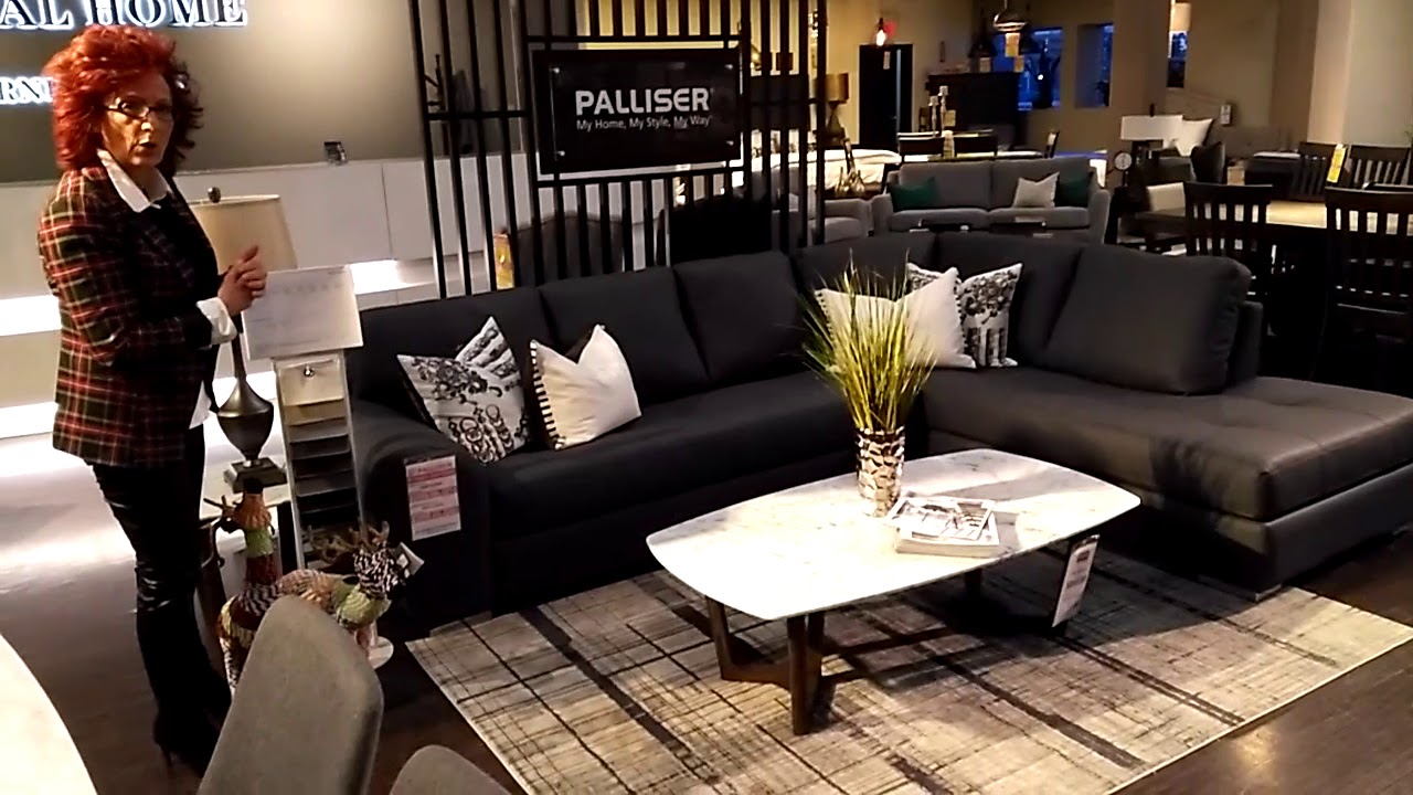 Palliser Kelowna sectional Ideal Home Furnishings YouTube