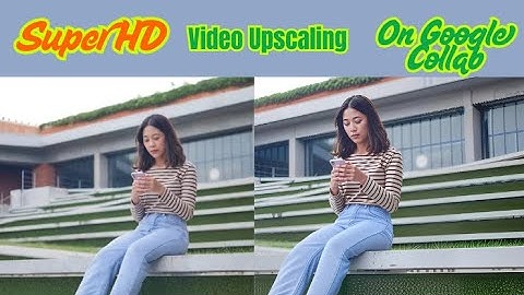 "Real-ESRGAN Video Upscale to UHD, HD, 4K | Now on Google Colab!"