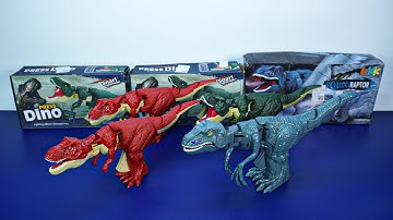 [🌟Toy ASMR🌟] Satisfyting with Unboxing Press Dino T-REX, VELOCIRAPTOR 💖July Toys ASMR💖