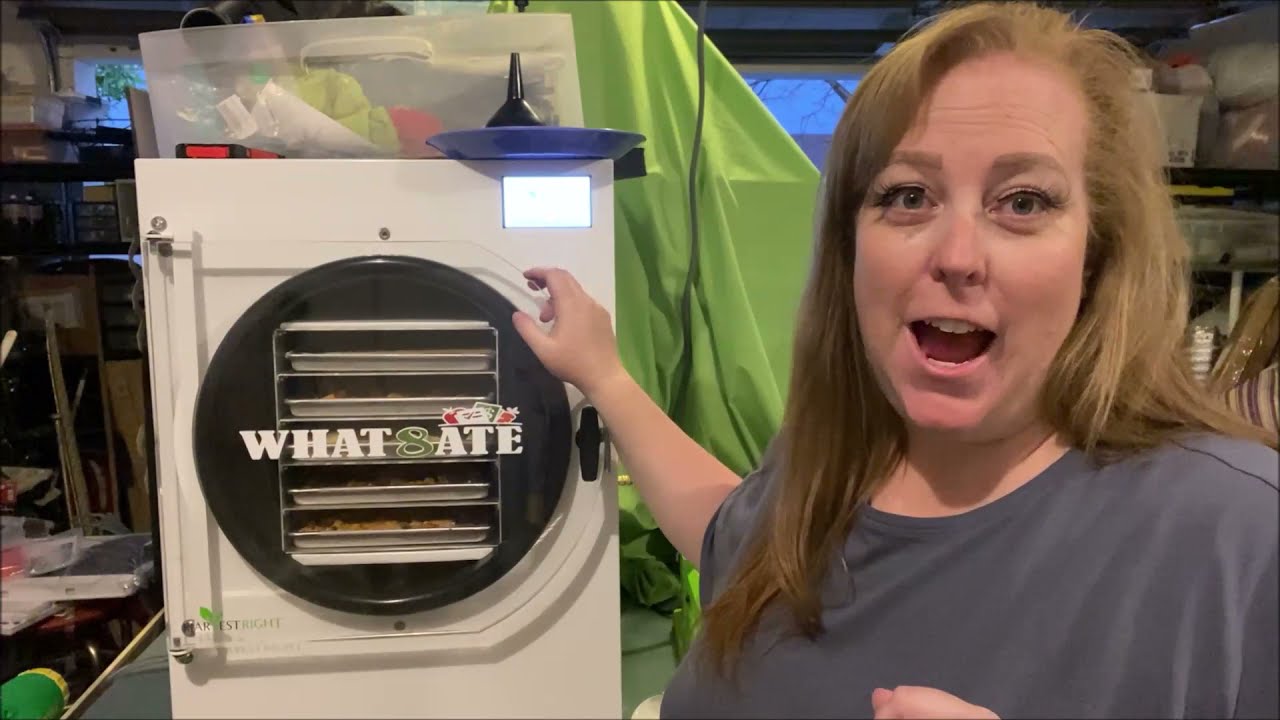 Freeze drying ham soup, fruit cocktail, pears, and applesauce See how