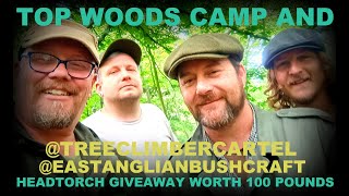 Top Woods Camp and Headtorch Giveaway