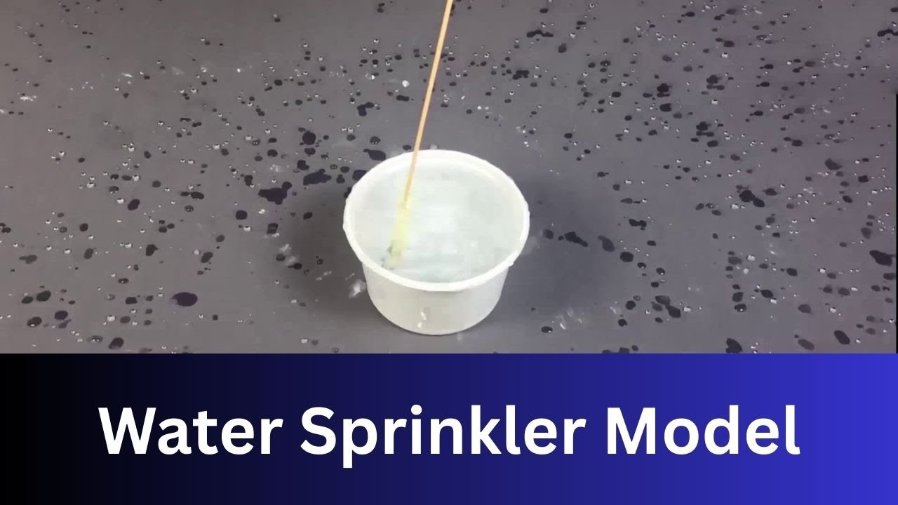 Model Sprinkle Water Sprinkler Model | DIY Science | ThinkTac - YouTube