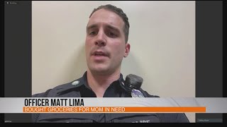 Officer buys groceries for mom caught shoplifting