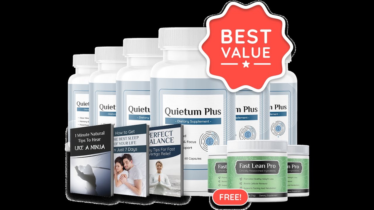 Quietum Plus | Natural Ear Health Supplement for Tinnitus & Hearing Support